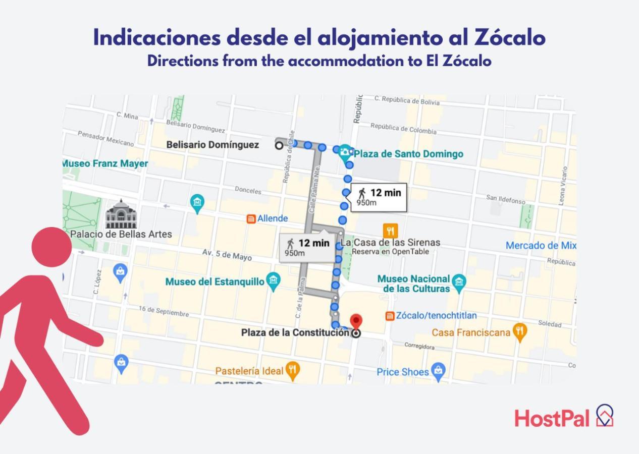 Mexico Historic Center Modern Apartment Екстериор снимка